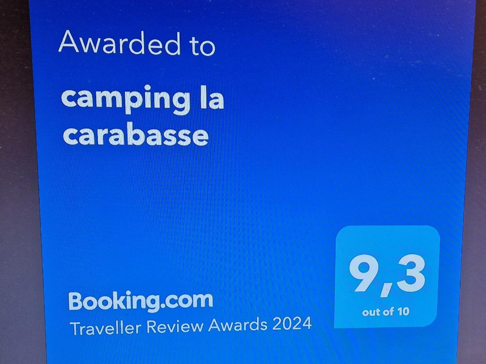 Camping La Carabasse Vias Eksteriør bilde